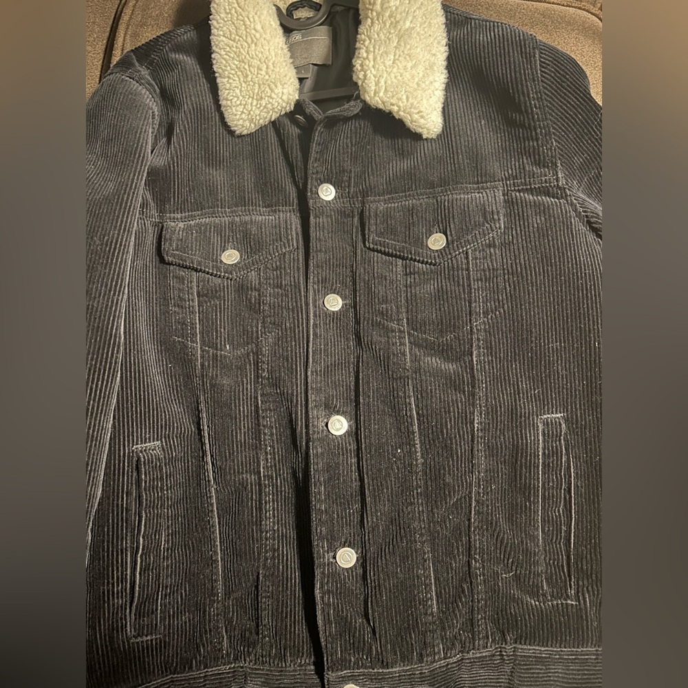 ASOS Black Corduroy Jacket
